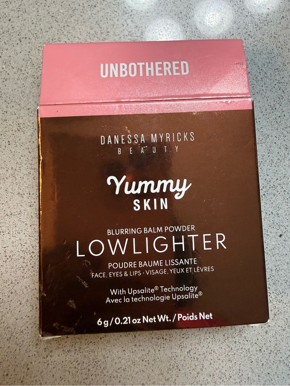 Danessa Myricks beauty Yummy Skin Blurring Balm low lighter in “unbothered”